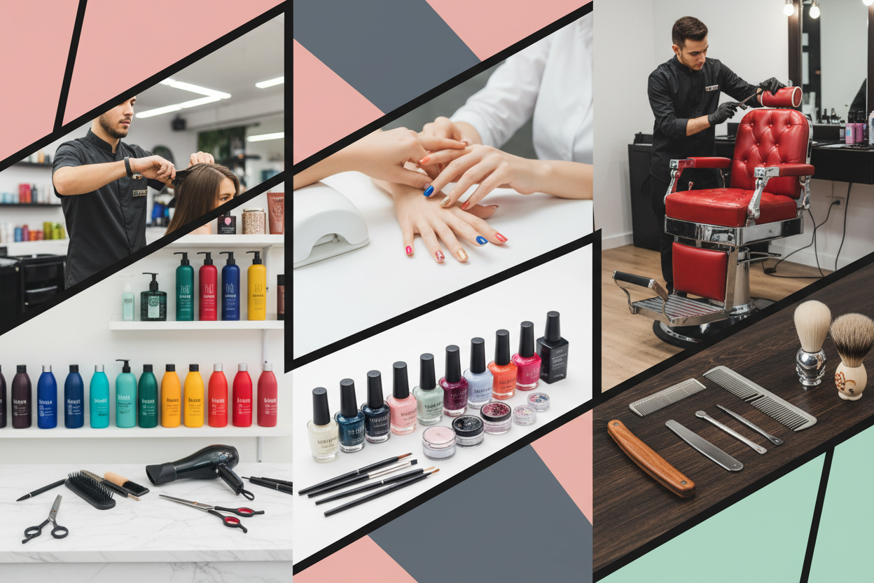  salones de belleza pelo uñas barberias